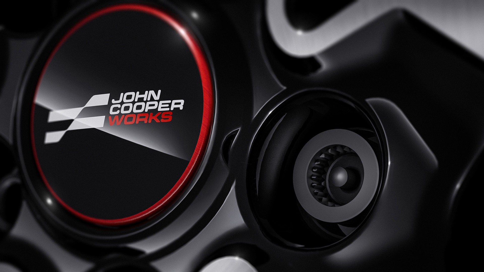 Llanta de aleación JCW de 18 pulgadas Rallye Spoke 964 Bicolor (Frozen Midnight Grey, pulida), juego completo de ruedas de verano